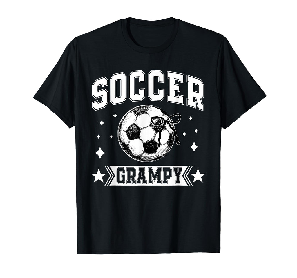 Coquette Bow Soccer Grampy Soccer Team T-Shirt - Unique Graphic Unisex - T-Shirt, Sweatshirt, Hoodie
