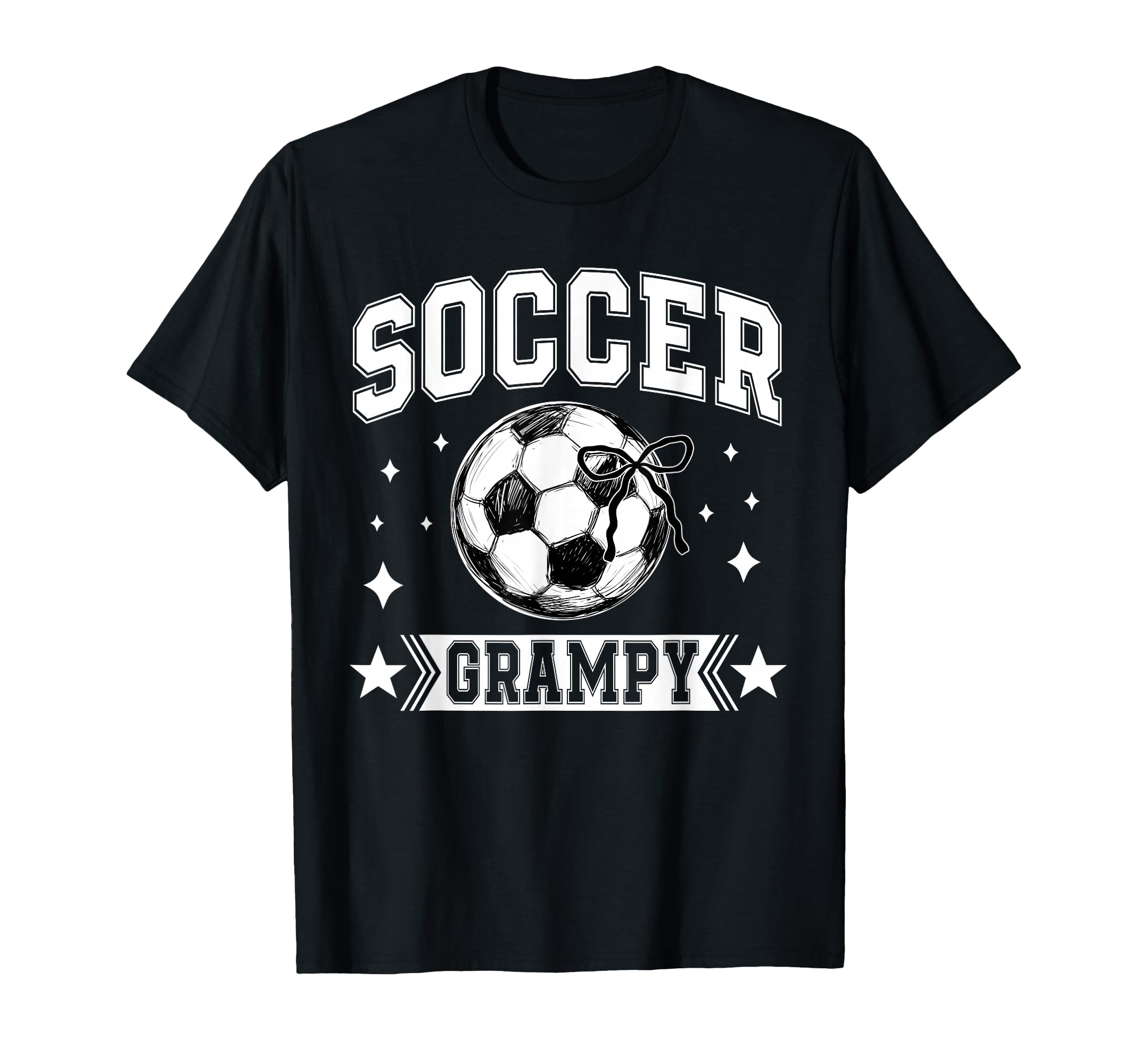Coquette Bow Soccer Grampy Soccer Team T-Shirt - Unique Graphic Unisex - T-Shirt, Sweatshirt, Hoodie