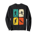 Soccer Player Silhouettes Football Sweatshirt - Novelty Apparel Men Women - T-Shirt, Sweatshirt, Hoodie