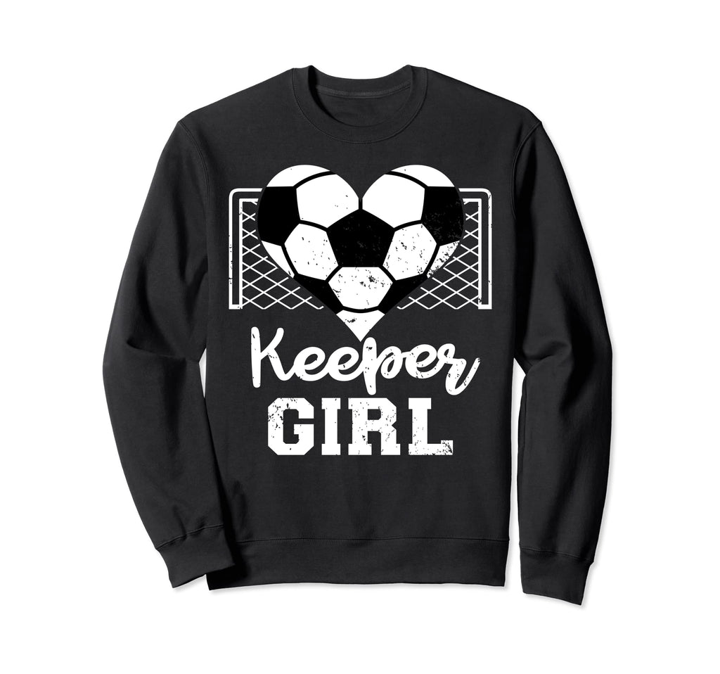 Keeper Funny Soccer Goalkeeper Player Sweatshirt - Graphic Print Unisex - T-Shirt, Sweatshirt, Hoodie