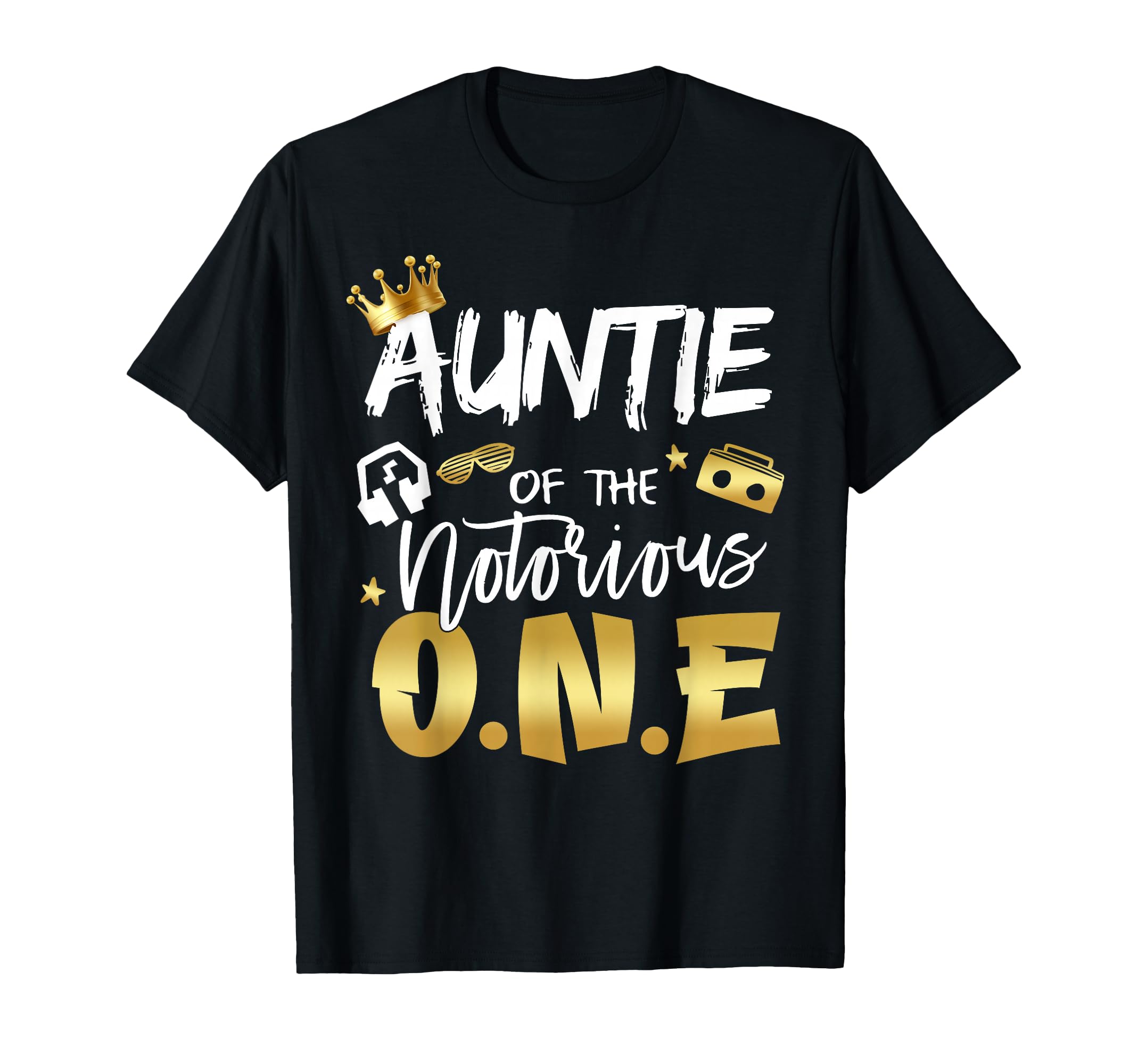 Auntie Notorious One Old School T-Shirt - Casual Everyday Wear for Adults - T-Shirt, Sweatshirt, Hoodie
