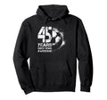 45Th Birthday Soccer Player Football Hoodie - Streetwear Style for Adults - T-Shirt, Sweatshirt, Hoodie