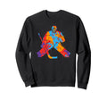 Hockey Player Colorful Goalkeeper Ice Sweatshirt - Minimalist Print Unisex - T-Shirt, Sweatshirt, Hoodie
