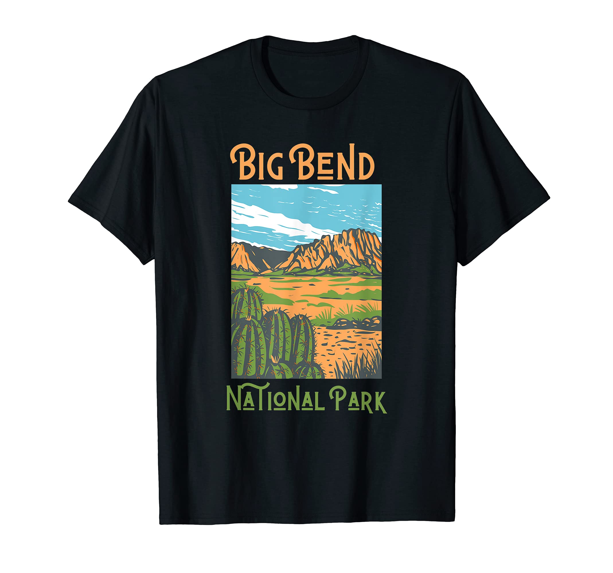 Big Bend National Park Texas T-Shirt - Novelty Apparel Unisex - T-Shirt, Sweatshirt, Hoodie