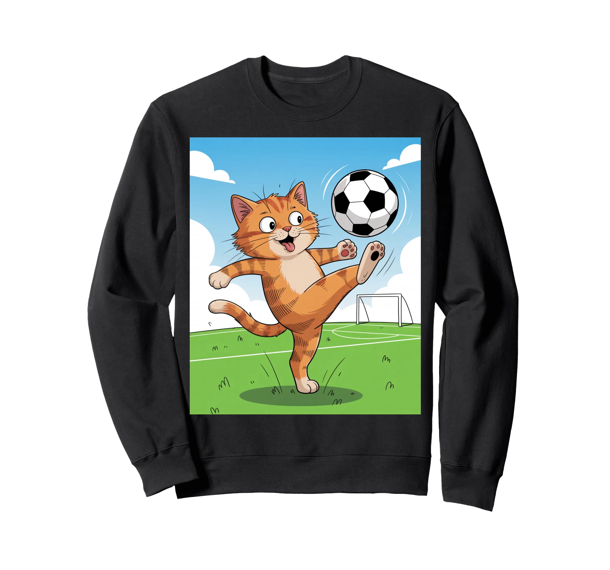 Cat Funny Cat Gang Cat Playing Sweatshirt - Unique Graphic for Adults - T-Shirt, Sweatshirt, Hoodie