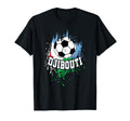 Djibouti Soccer Djiboutian Football T-Shirt - Custom Art Print Unisex - T-Shirt, Sweatshirt, Hoodie