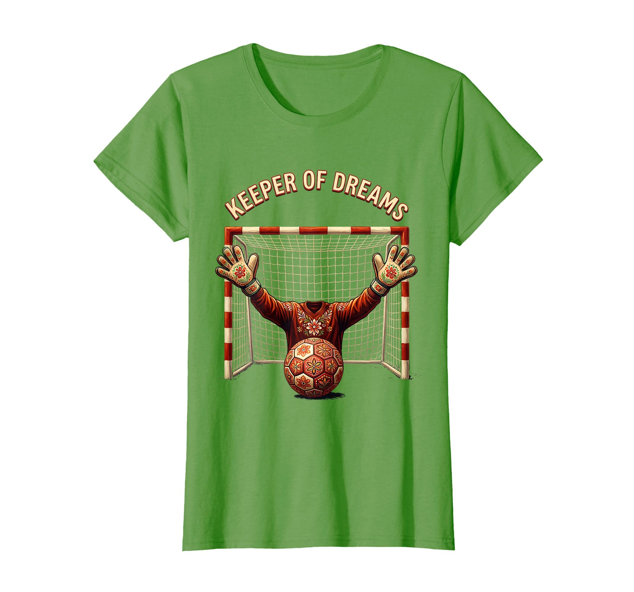 Keeper Dreams Soccer Goalkeeper T-Shirt - Graphic Print for Adults - T-Shirt, Sweatshirt, Hoodie