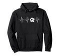 Soccer Heartbeat Funny Soccer Lover Hoodie - Streetwear Style for Adults - T-Shirt, Sweatshirt, Hoodie