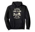 Lake Clark National Park Alaska T-Shirt - Fun Novelty Design for Adults - T-Shirt, Sweatshirt, Hoodie