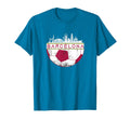 Barcelona City Skyline Soccer Sports T-Shirt - Fun Novelty Design Unisex - T-Shirt, Sweatshirt, Hoodie