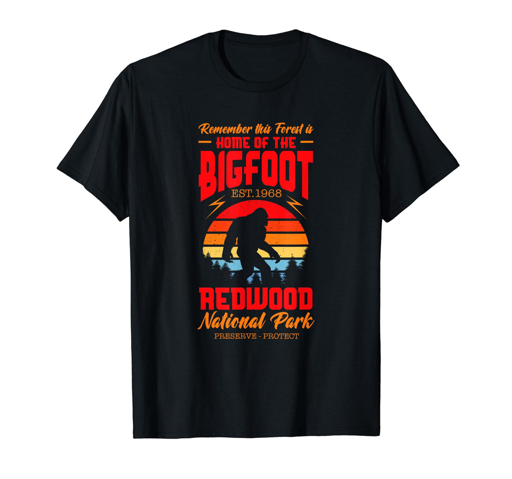 Redwood National Park California Home T-Shirt - Custom Art Print Men Women - T-Shirt, Sweatshirt, Hoodie