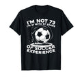 73Th Birthday Soccer Team Sports T-Shirt - Unique Graphic for Adults - T-Shirt, Sweatshirt, Hoodie