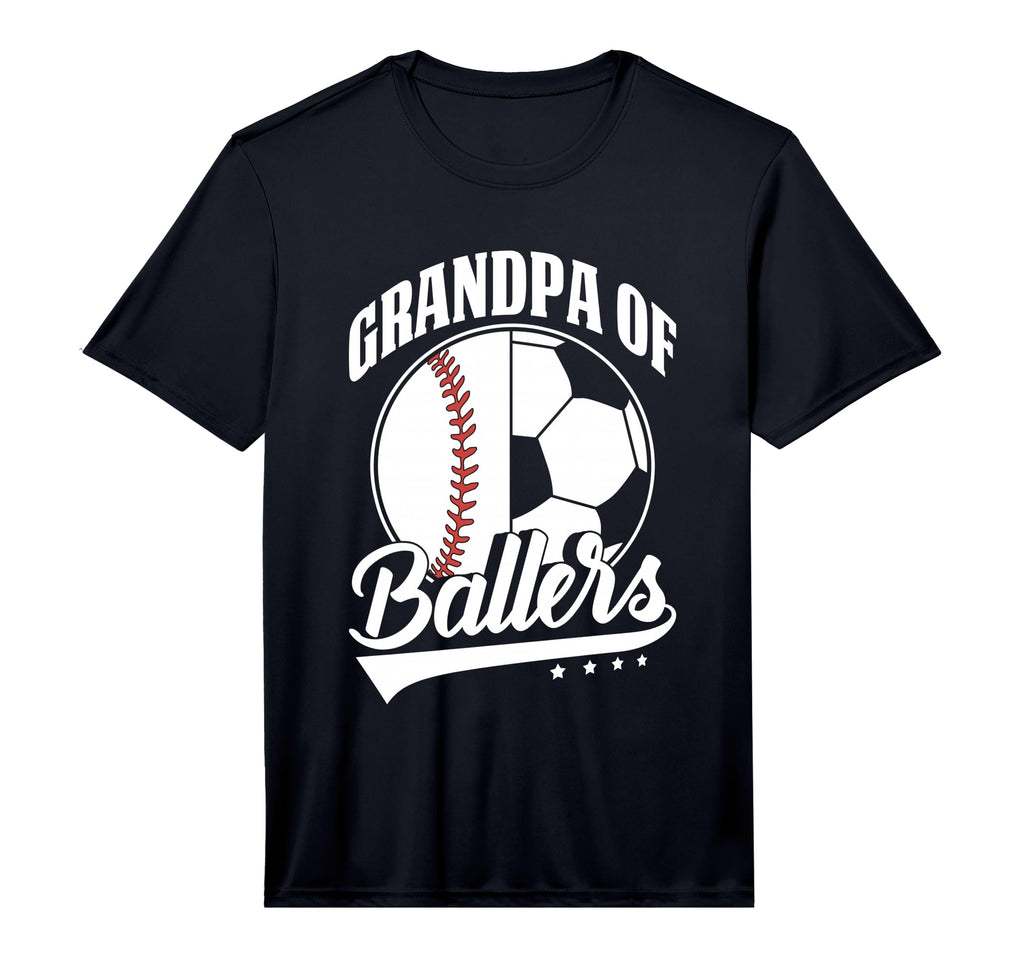 Mens Grandpa Ballers Soccer Baseball T-Shirt - Streetwear Style Men Women - T-Shirt, Sweatshirt, Hoodie