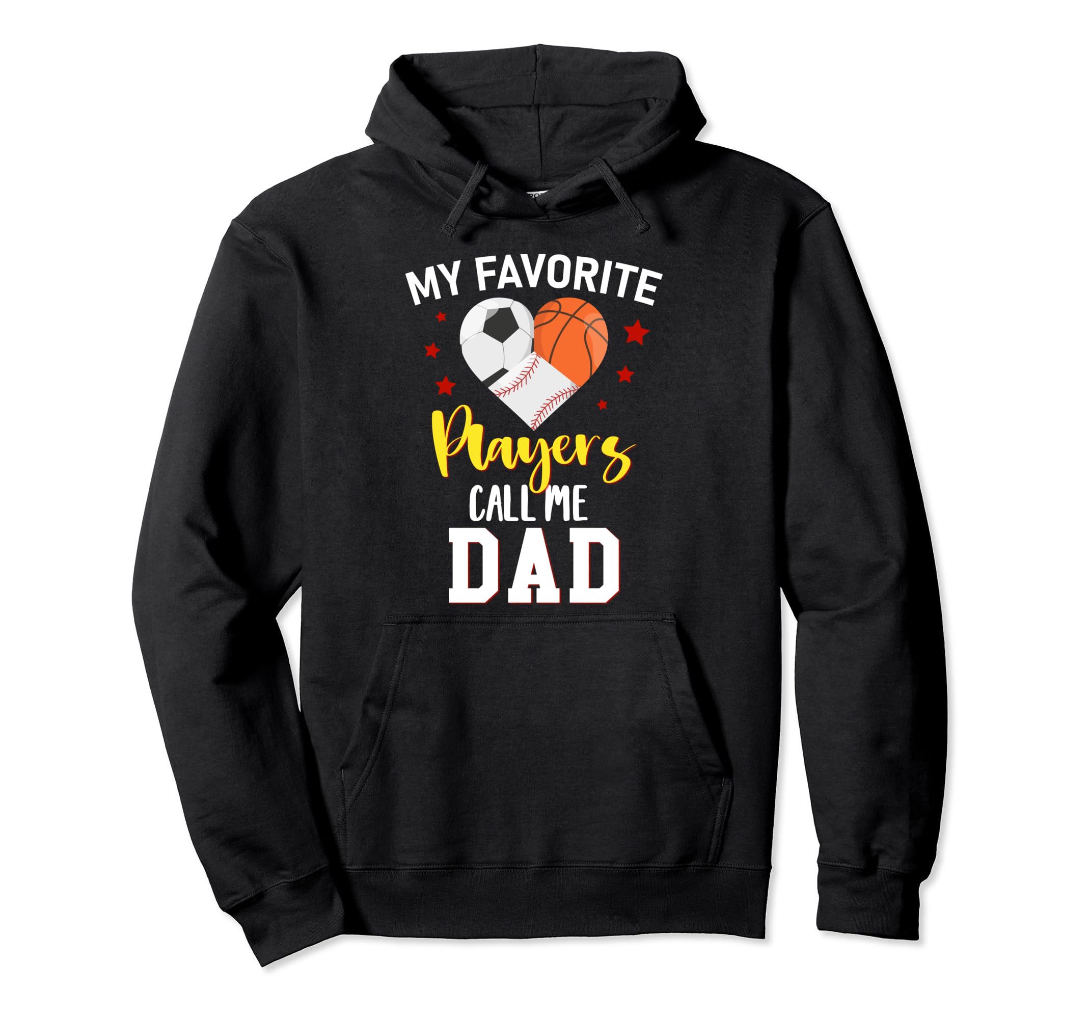 My Favorite Players Baseball Basketball Hoodie - Graphic Print for Adults - T-Shirt, Sweatshirt, Hoodie