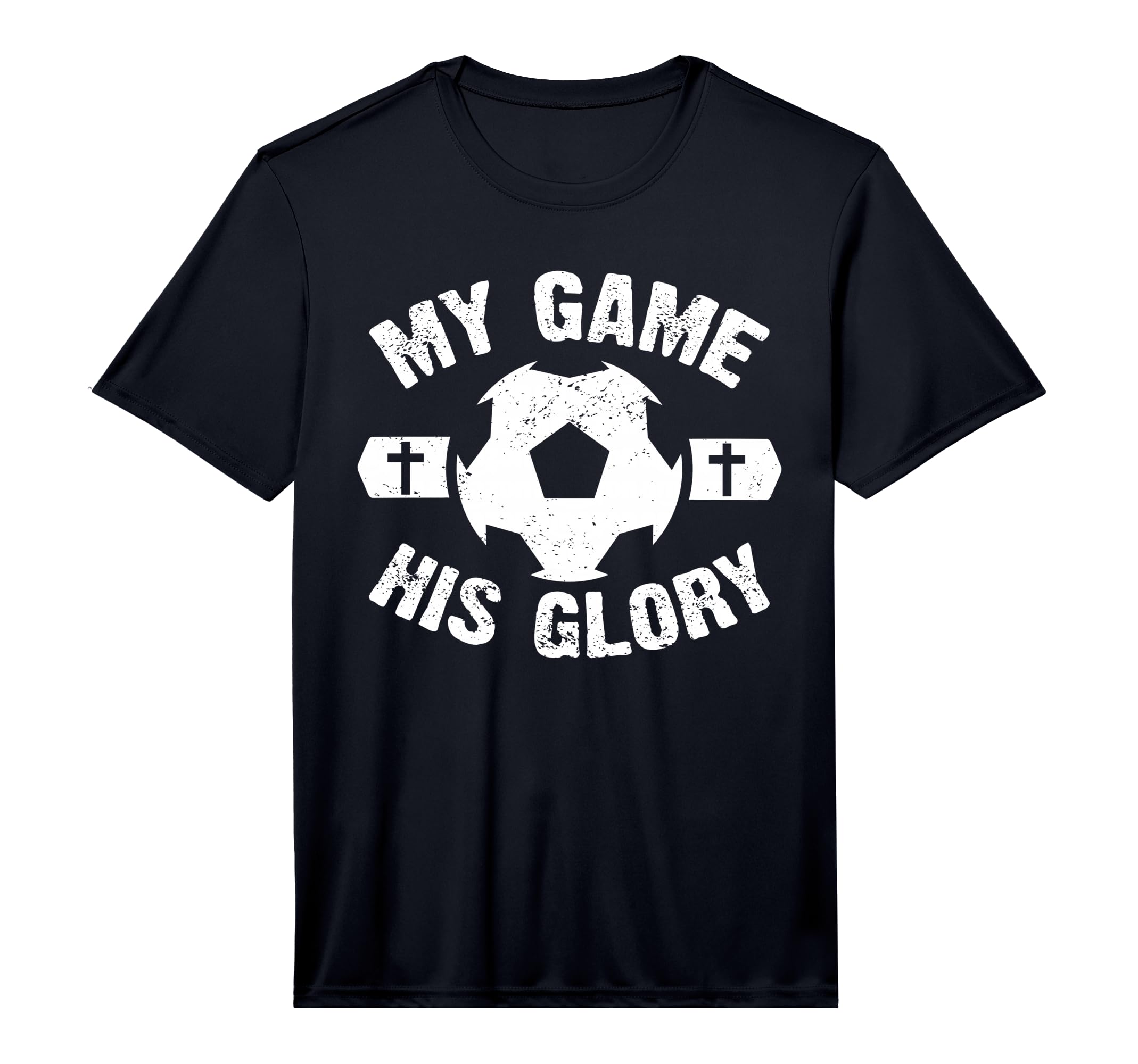My Game His Glory Christian Soccer T-Shirt - Unique Graphic Men Women - T-Shirt, Sweatshirt, Hoodie