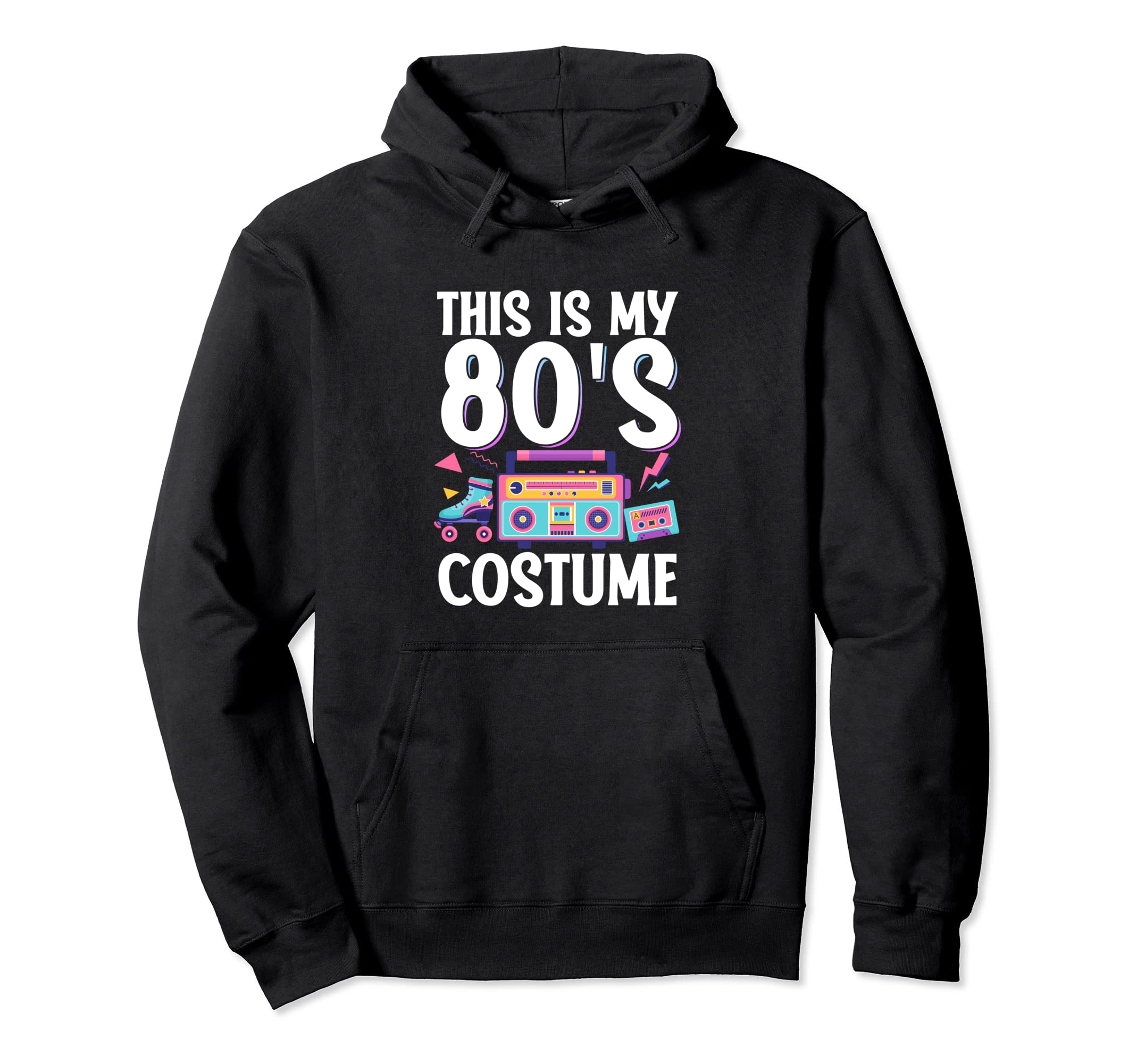 This Is My 80S Costume Cassette Mixtape Hoodie - Graphic Print Men Women - T-Shirt, Sweatshirt, Hoodie