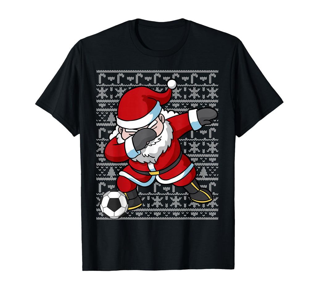 Dabbing Santa Claus Soccer Dab Dance T-Shirt - Streetwear Style Men Women - T-Shirt, Sweatshirt, Hoodie