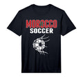 Morocco Soccer Ball Net Moroccan T-Shirt - Novelty Apparel Men Women - T-Shirt, Sweatshirt, Hoodie