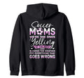 Soccer Mom Gifts Soccer Fan Mommy Mothers Hoodie - Graphic Print Men Women - T-Shirt, Sweatshirt, Hoodie