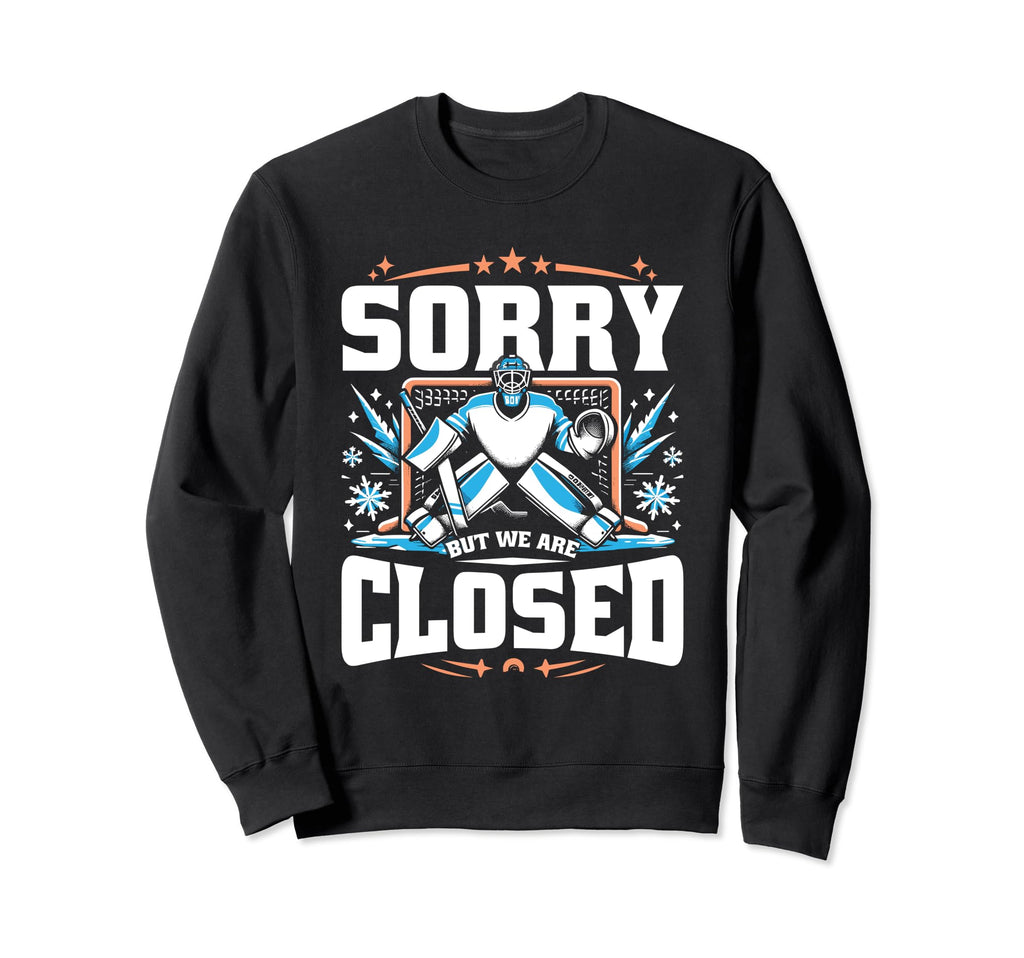 Goalkeeper Ice Hockey Player Sweatshirt - Casual Everyday Wear for Adults - T-Shirt, Sweatshirt, Hoodie