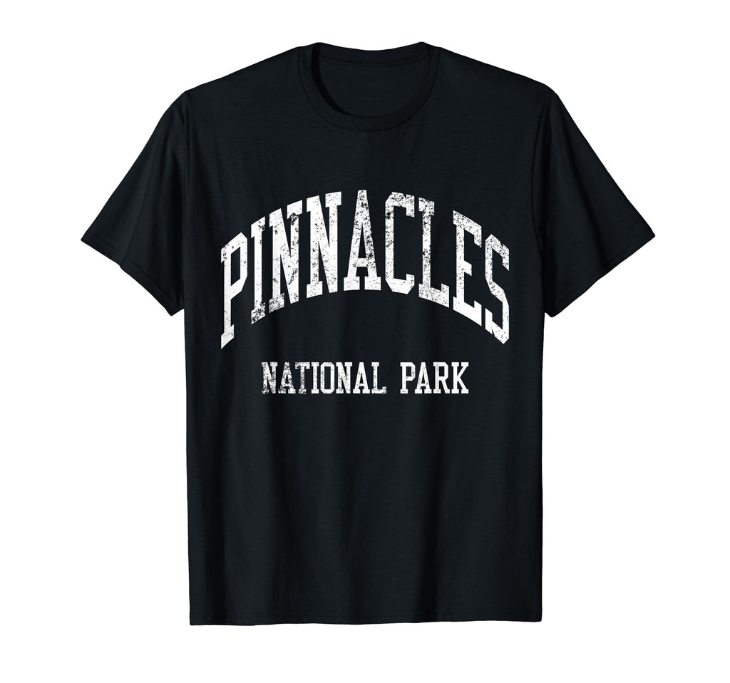 Pinnacles National Park 70S College T-Shirt - Casual Everyday Wear Unisex - T-Shirt, Sweatshirt, Hoodie