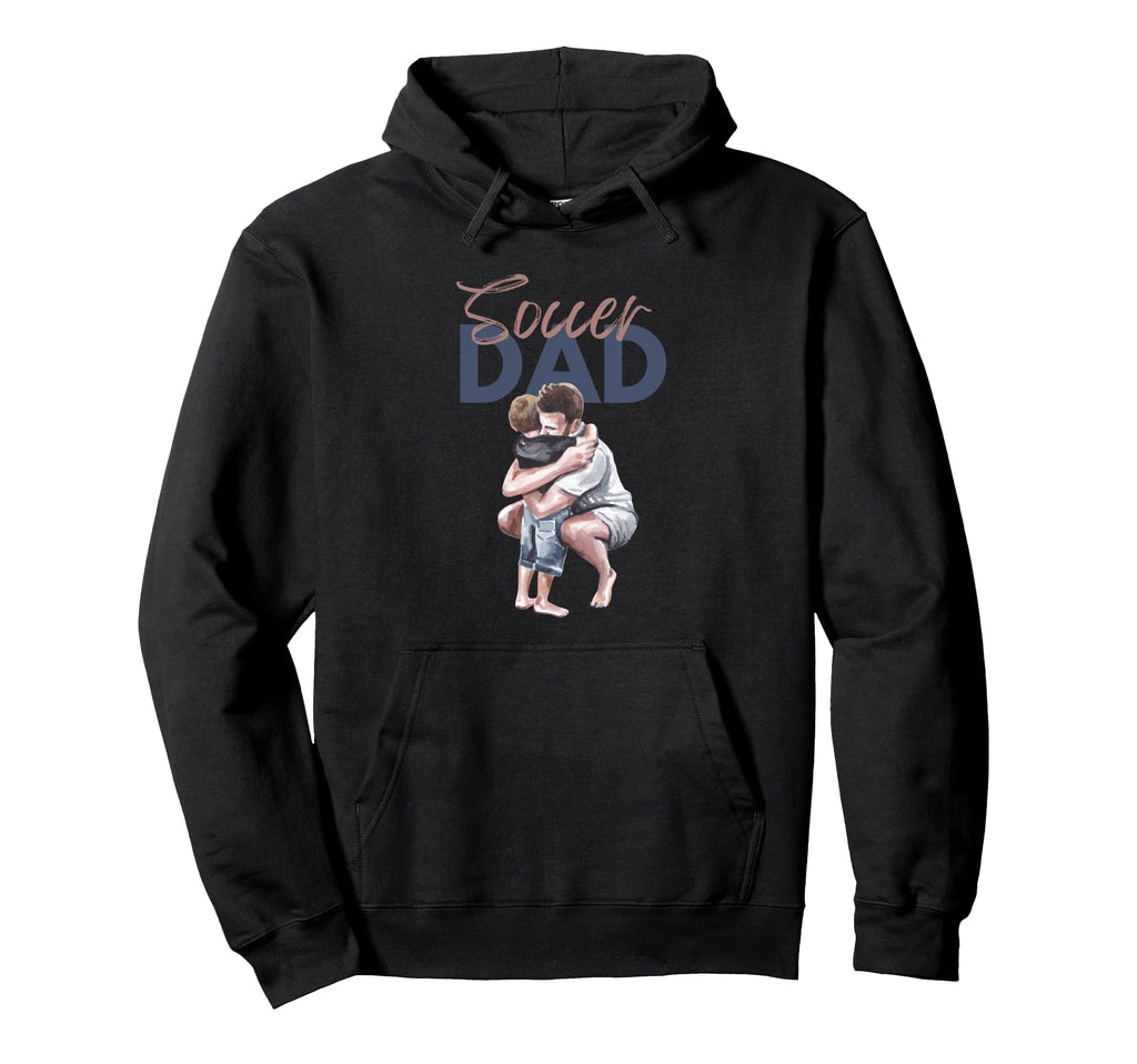 Soccer Dad Fathers Day Hoodie - Aesthetic Graphic for Adults - T-Shirt, Sweatshirt, Hoodie