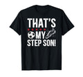 Proud Soccer Step Dad Soccer Player T-Shirt - Fun Novelty Design Men Women - T-Shirt, Sweatshirt, Hoodie