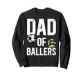 Dad Ballers Proud Volleyball Sweatshirt - Casual Everyday Wear for Adults - T-Shirt, Sweatshirt, Hoodie
