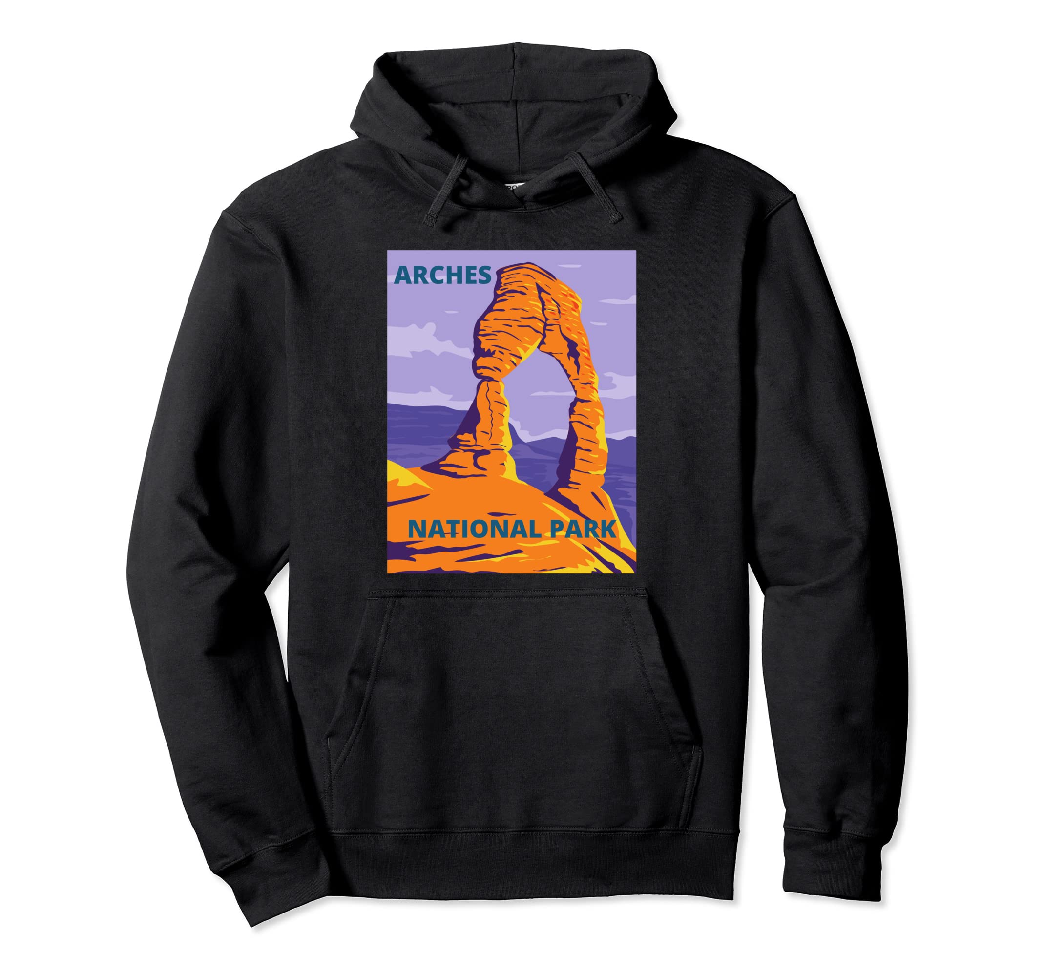 Arches National Park Utah Souvenir Hoodie - Casual Everyday Wear for Adults - T-Shirt, Sweatshirt, Hoodie