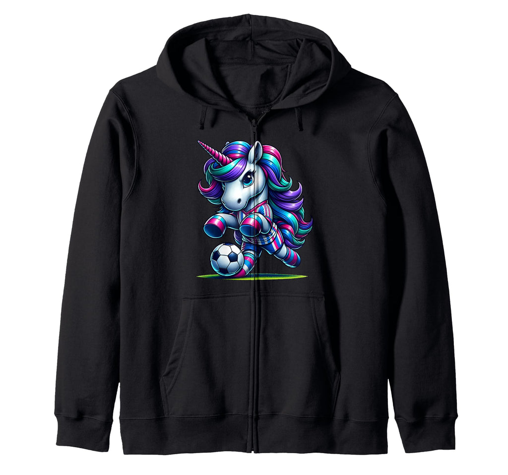 Soccer Unicorns Mom Aunt Sister Hoodie - Custom Art Print Men Women - T-Shirt, Sweatshirt, Hoodie