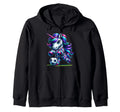 Soccer Unicorns Mom Aunt Sister Hoodie - Custom Art Print Men Women - T-Shirt, Sweatshirt, Hoodie