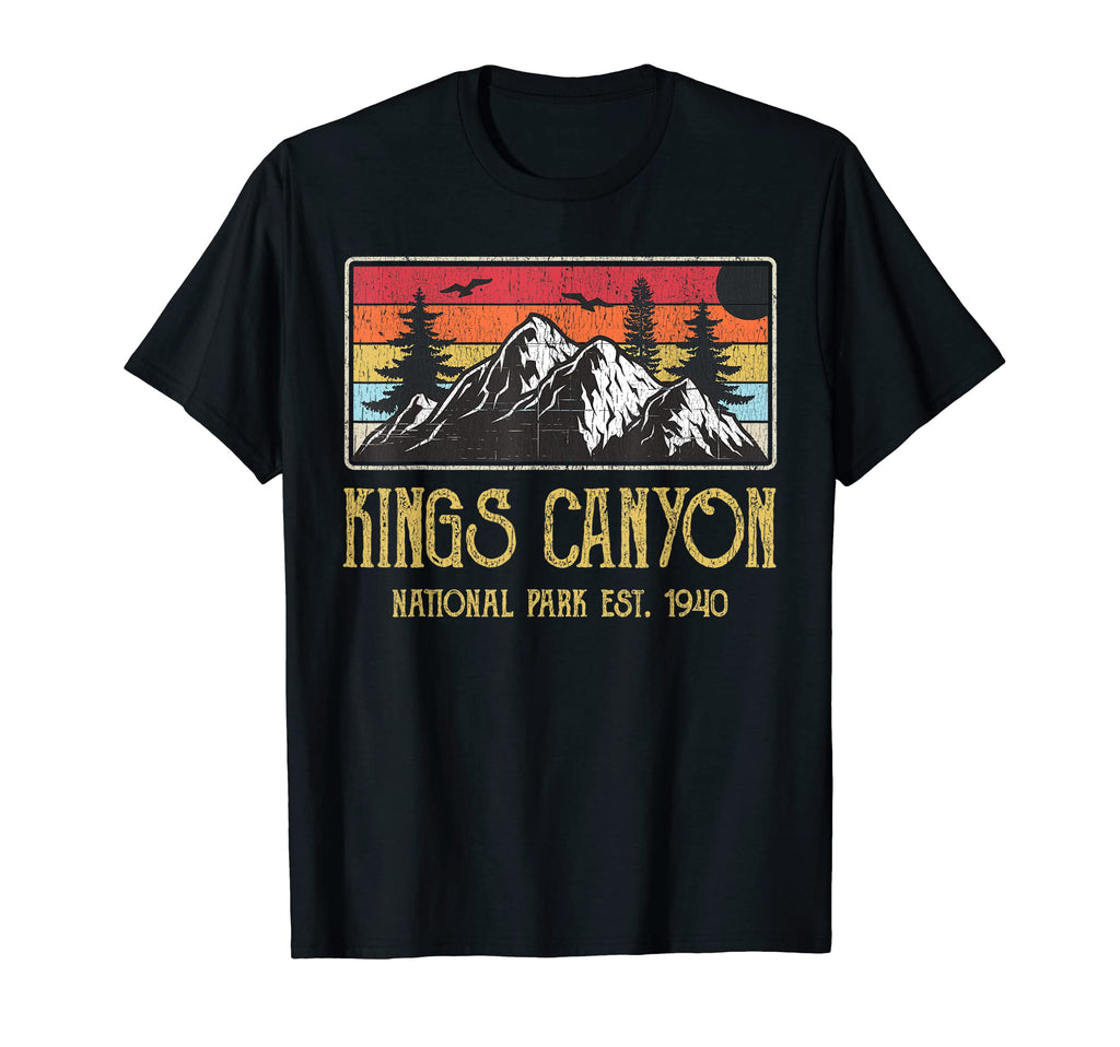 Kings Canyon National Park Mountains T-Shirt - Streetwear Style Men Women - T-Shirt, Sweatshirt, Hoodie