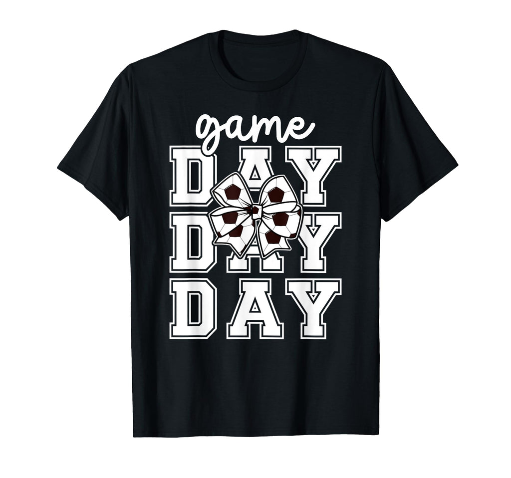 Game Day Soccer Coquette Soccer Game T-Shirt - Streetwear Style for Adults - T-Shirt, Sweatshirt, Hoodie