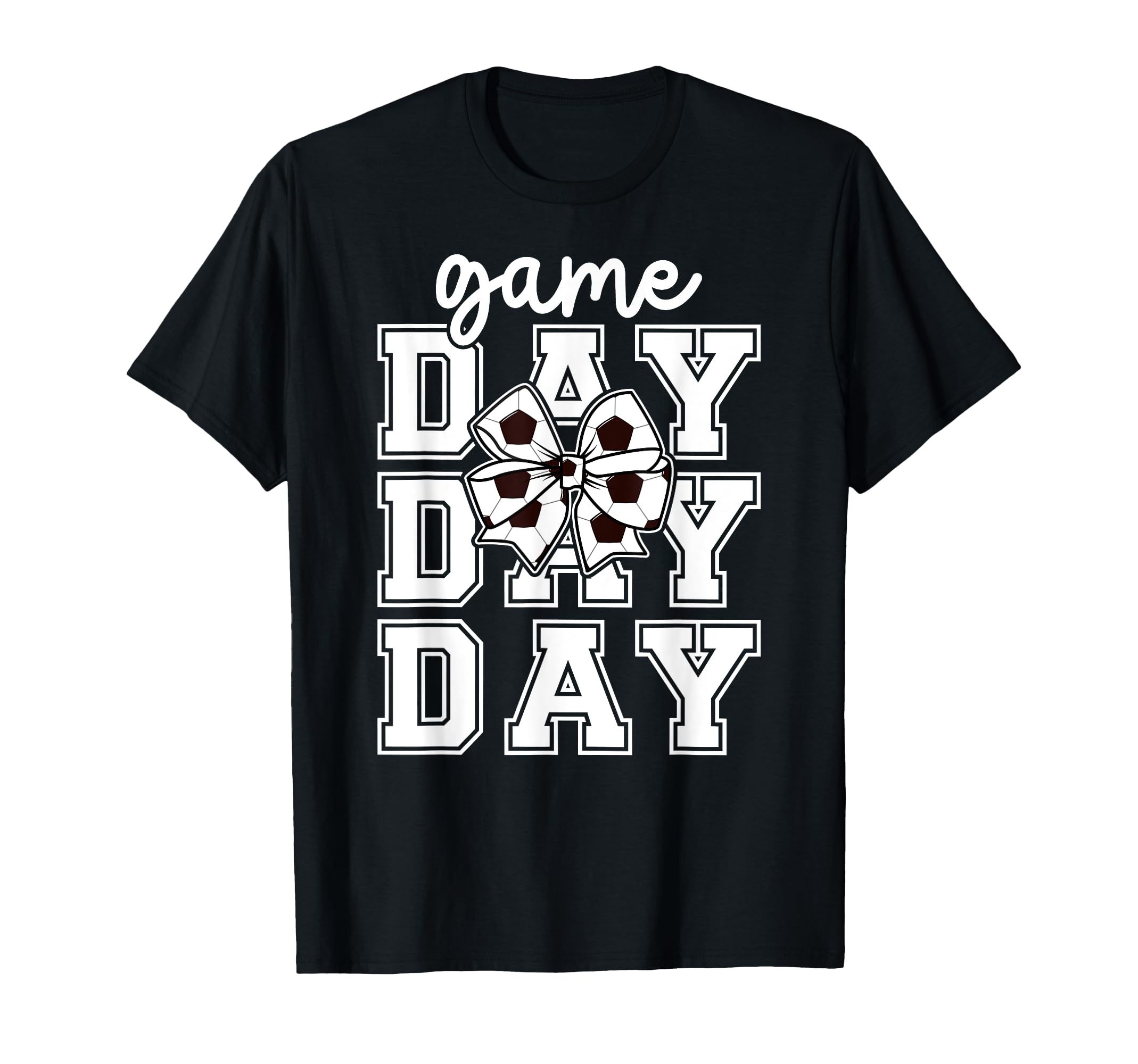 Game Day Soccer Coquette Soccer Game T-Shirt - Streetwear Style for Adults - T-Shirt, Sweatshirt, Hoodie