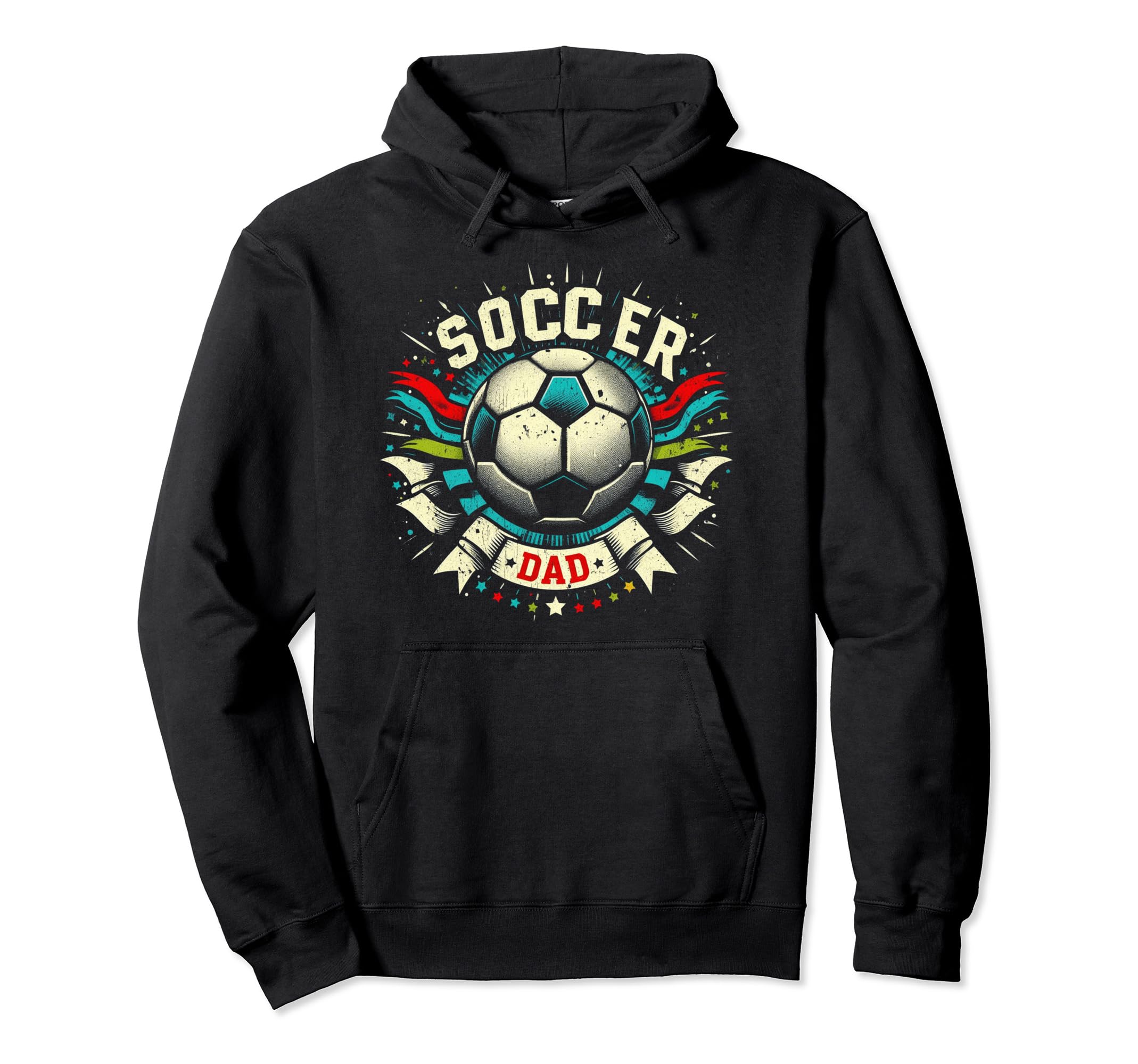 Soccer Dad Family Matching Dad Fathers Day Hoodie - Graphic Print Unisex - T-Shirt, Sweatshirt, Hoodie