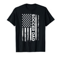 Soccer Dad American Flag Patriotic T-Shirt - Custom Art Print Men Women - T-Shirt, Sweatshirt, Hoodie