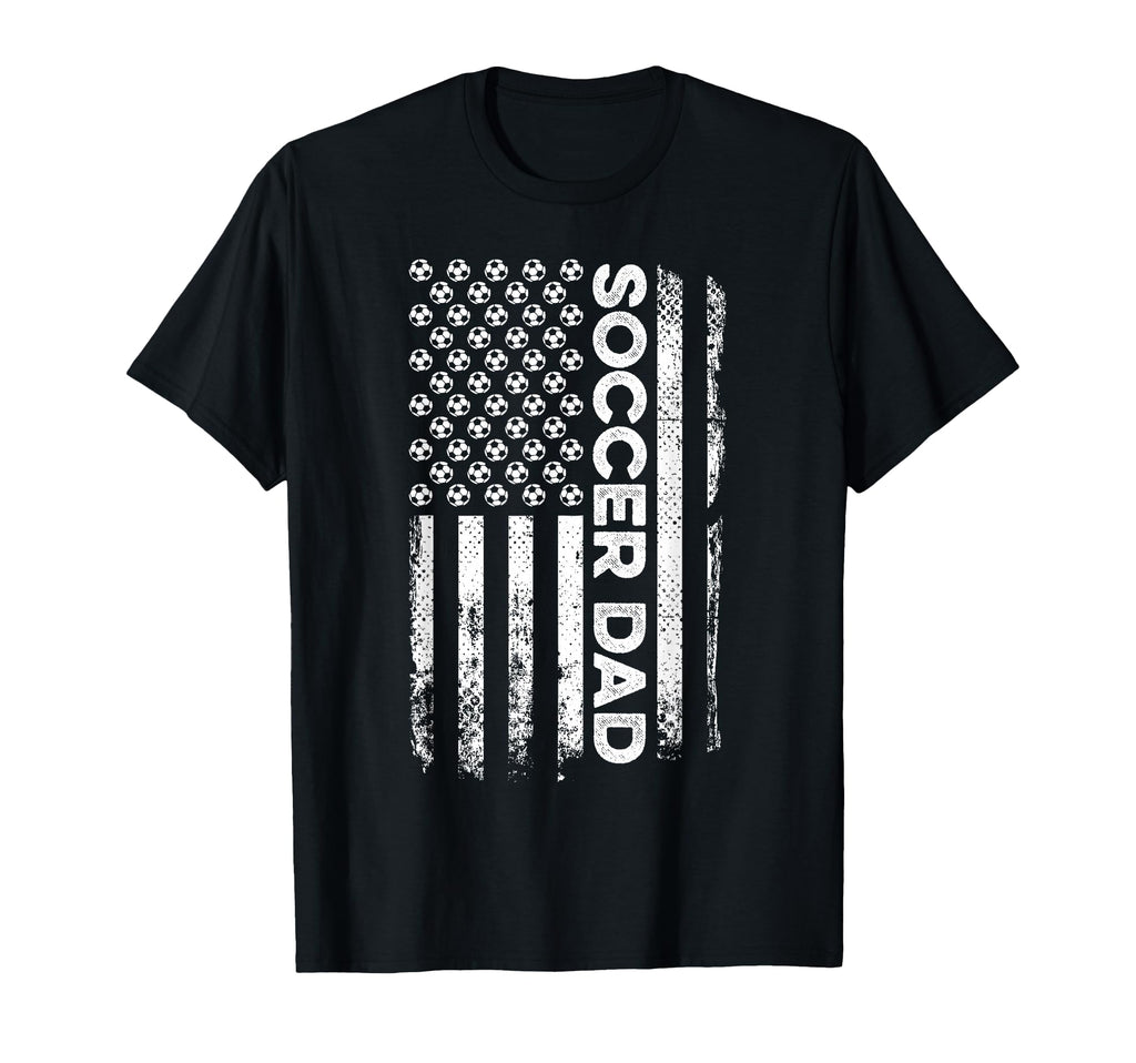 Soccer Dad American Flag Patriotic T-Shirt - Streetwear Style Unisex - T-Shirt, Sweatshirt, Hoodie