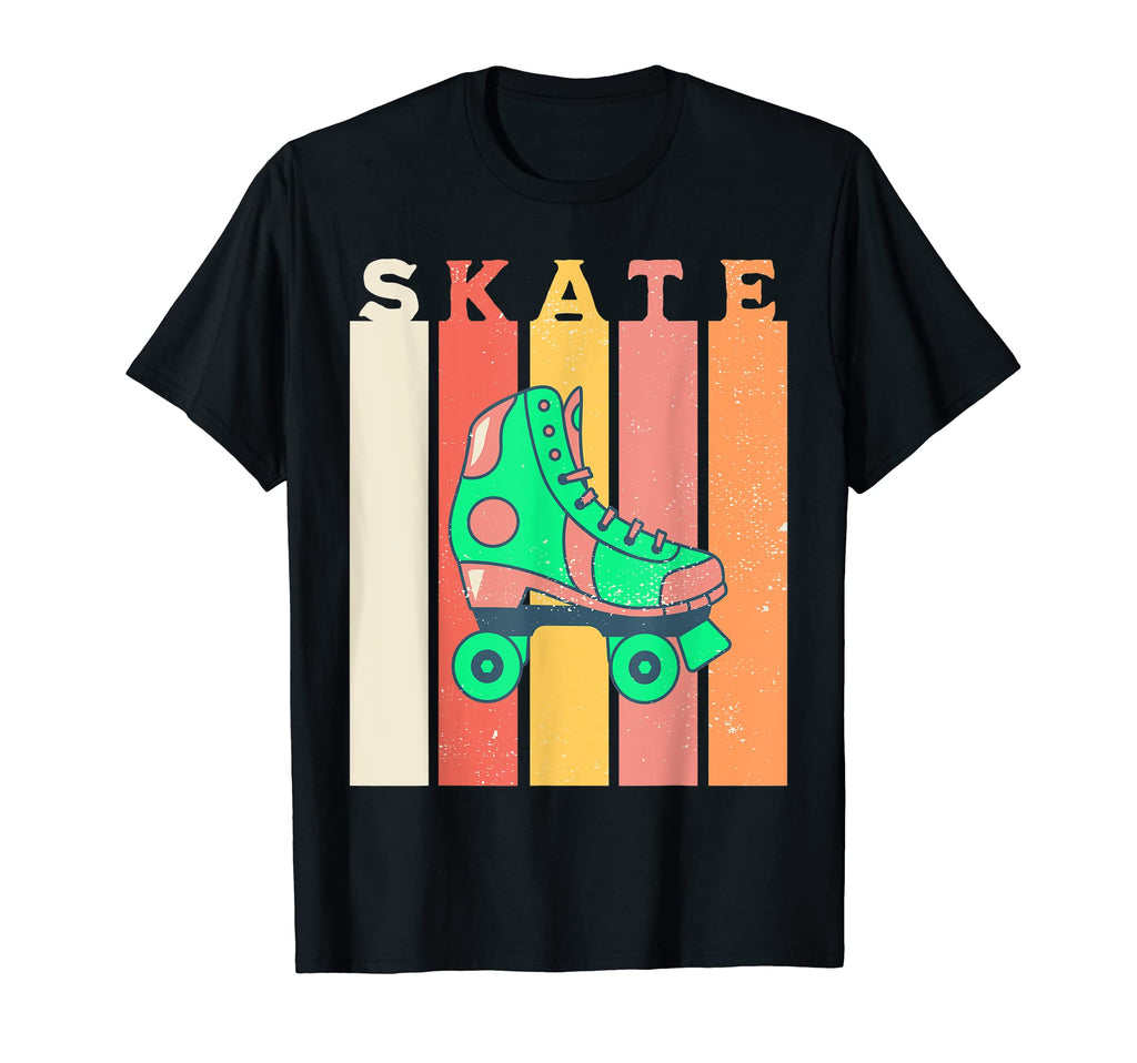 1970S Roller Skates Derby Disco T-Shirt - Aesthetic Graphic for Adults - T-Shirt, Sweatshirt, Hoodie
