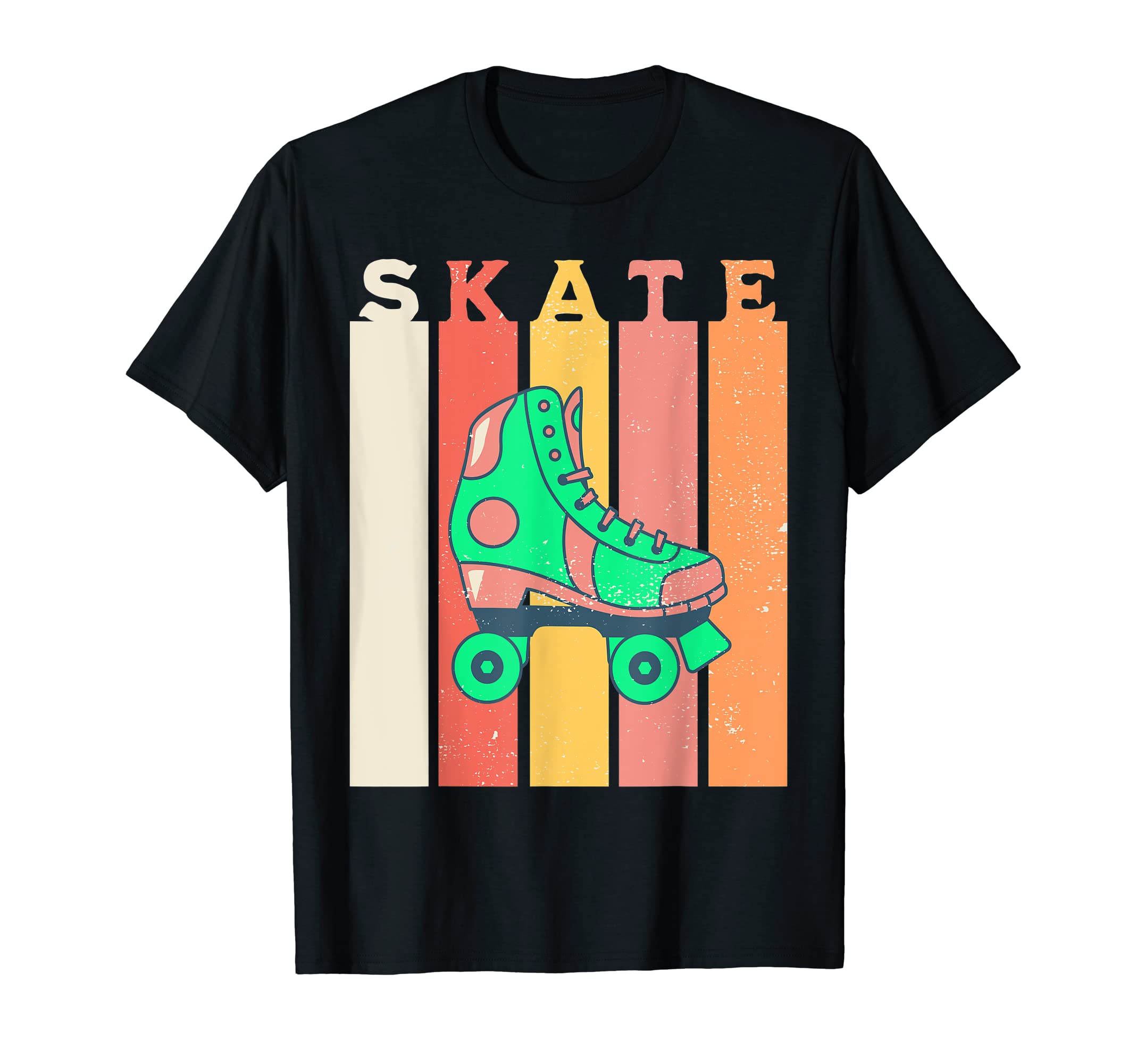 1970S Roller Skates Derby Disco T-Shirt - Aesthetic Graphic for Adults - T-Shirt, Sweatshirt, Hoodie