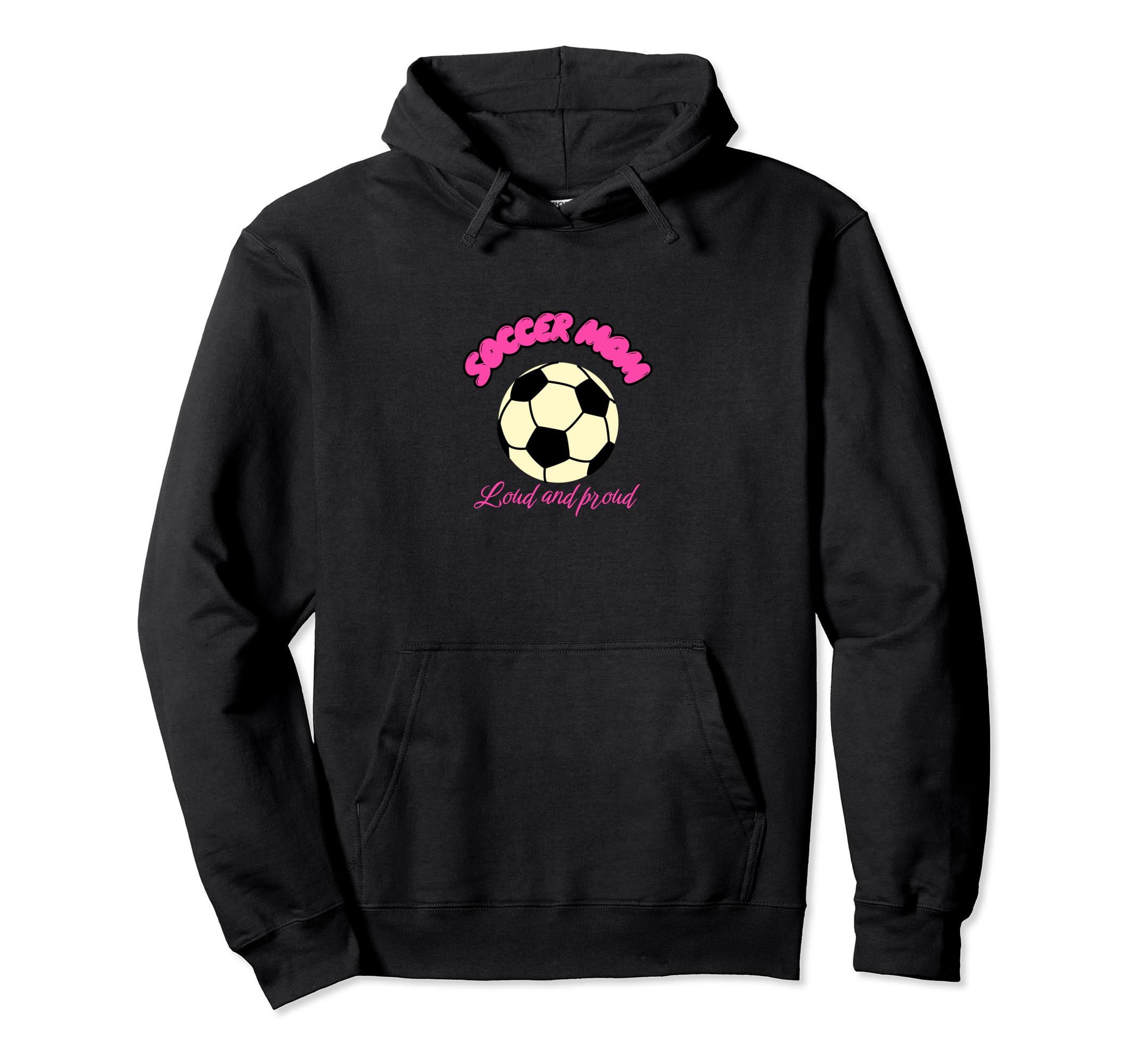 Soccer Mom Hoodie - Trendy Graphic Unisex - T-Shirt, Sweatshirt, Hoodie