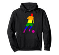 Lgbt Flag Soccer Football Sports Gay Hoodie - Trendy Graphic Men Women - T-Shirt, Sweatshirt, Hoodie