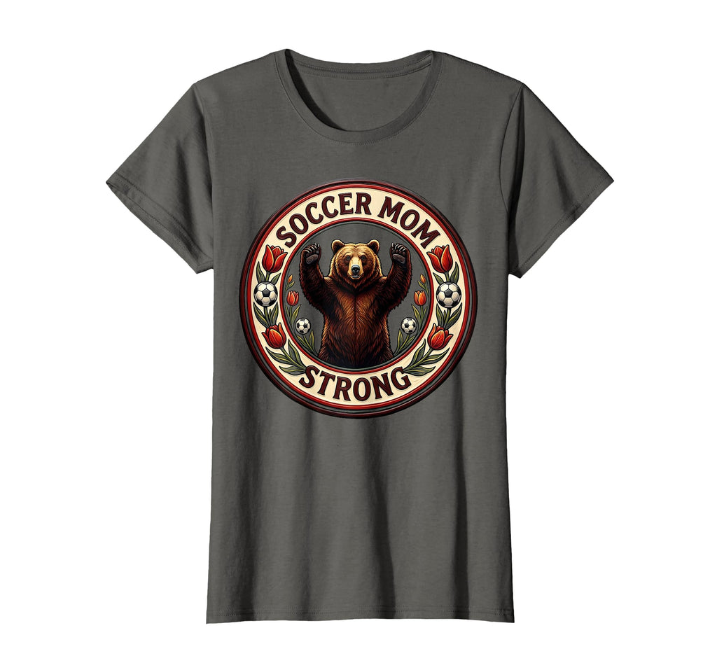 Soccer Mom Strong T-Shirt - Custom Art Print Men Women - T-Shirt, Sweatshirt, Hoodie