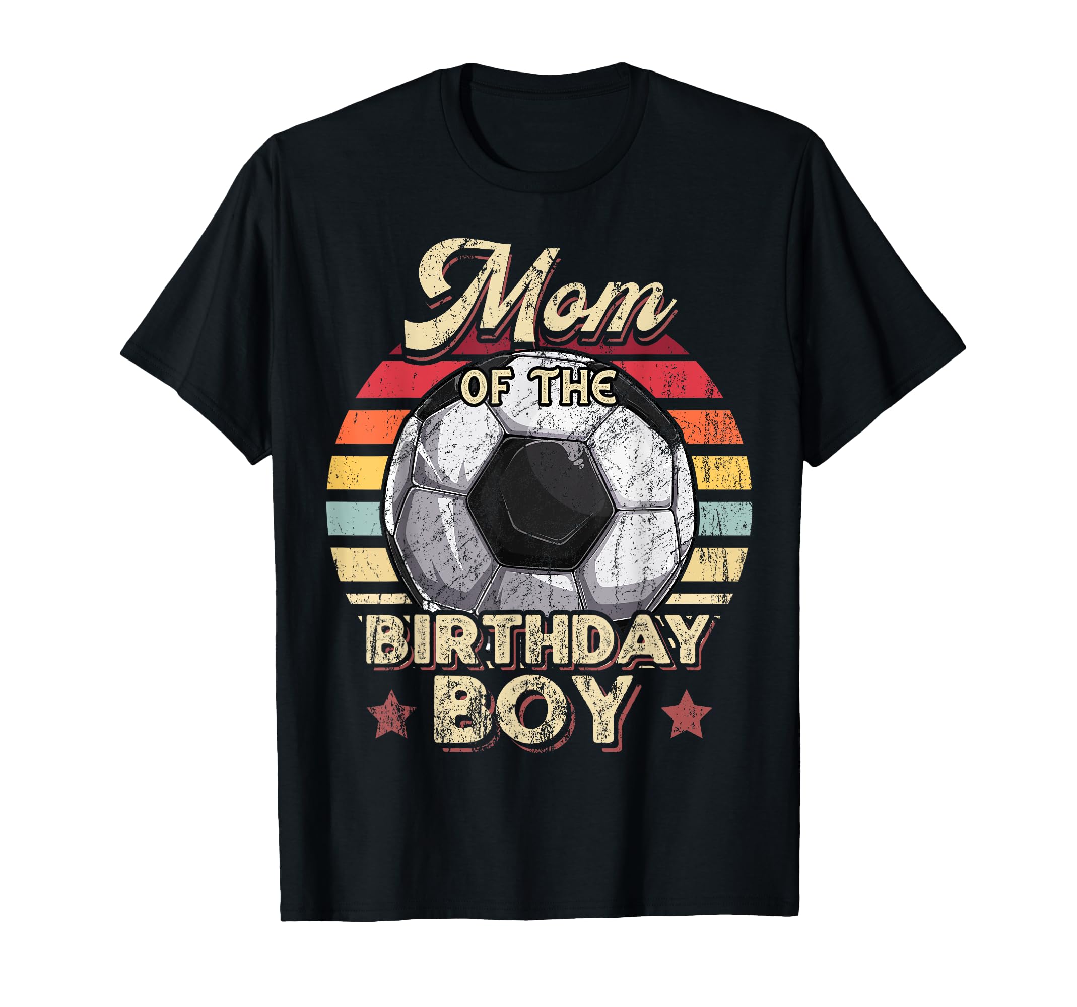 Mom Birthday Soccer Birthday Party T-Shirt - Graphic Print Unisex - T-Shirt, Sweatshirt, Hoodie