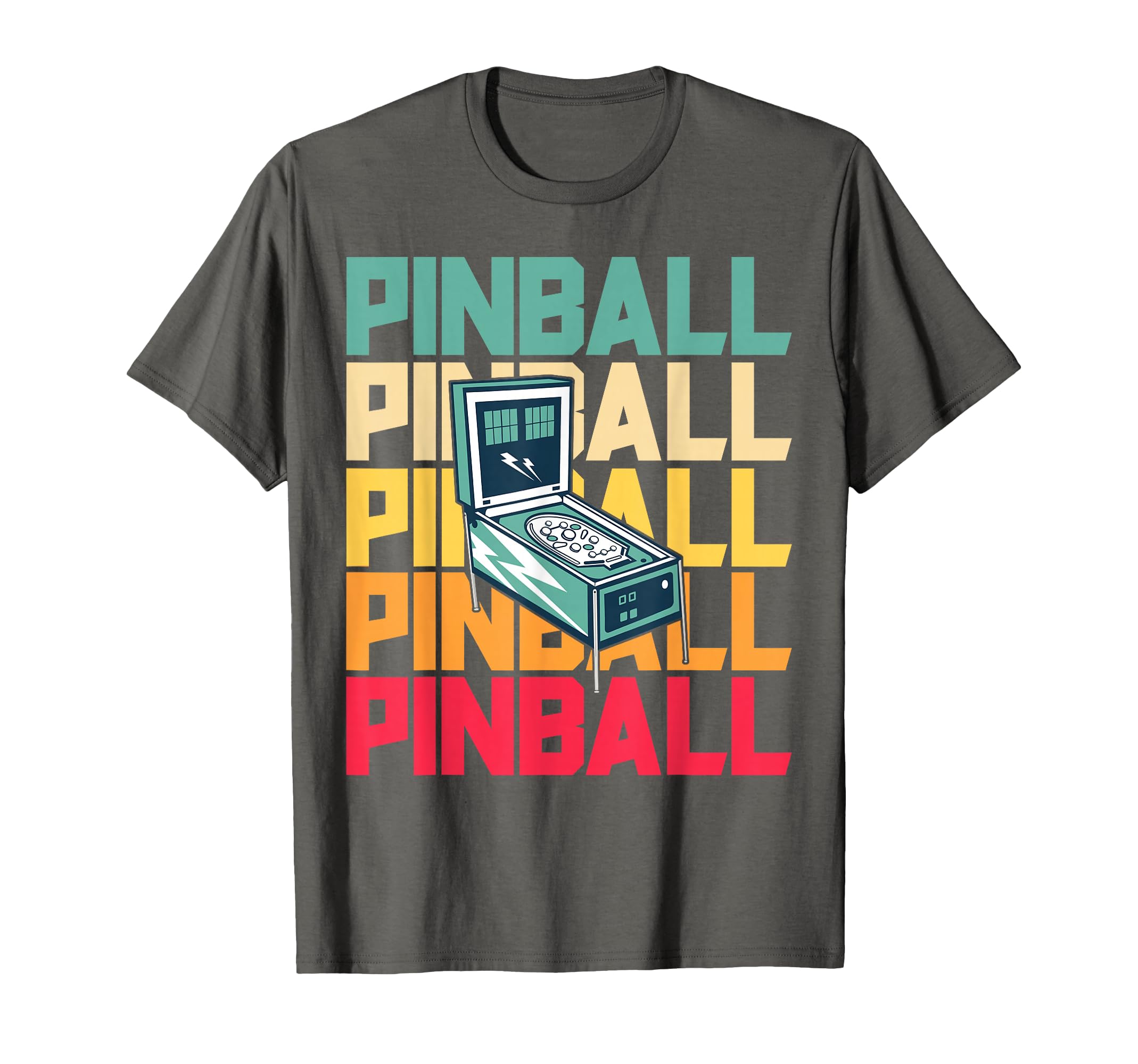 Pinball Arcade Pinball Machine T-Shirt - Trendy Graphic Unisex - T-Shirt, Sweatshirt, Hoodie