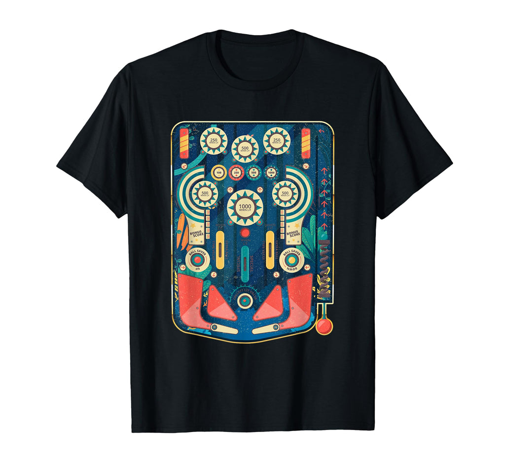 Pinball Arcade Game Machine T-Shirt - Casual Everyday Wear Men Women - T-Shirt, Sweatshirt, Hoodie