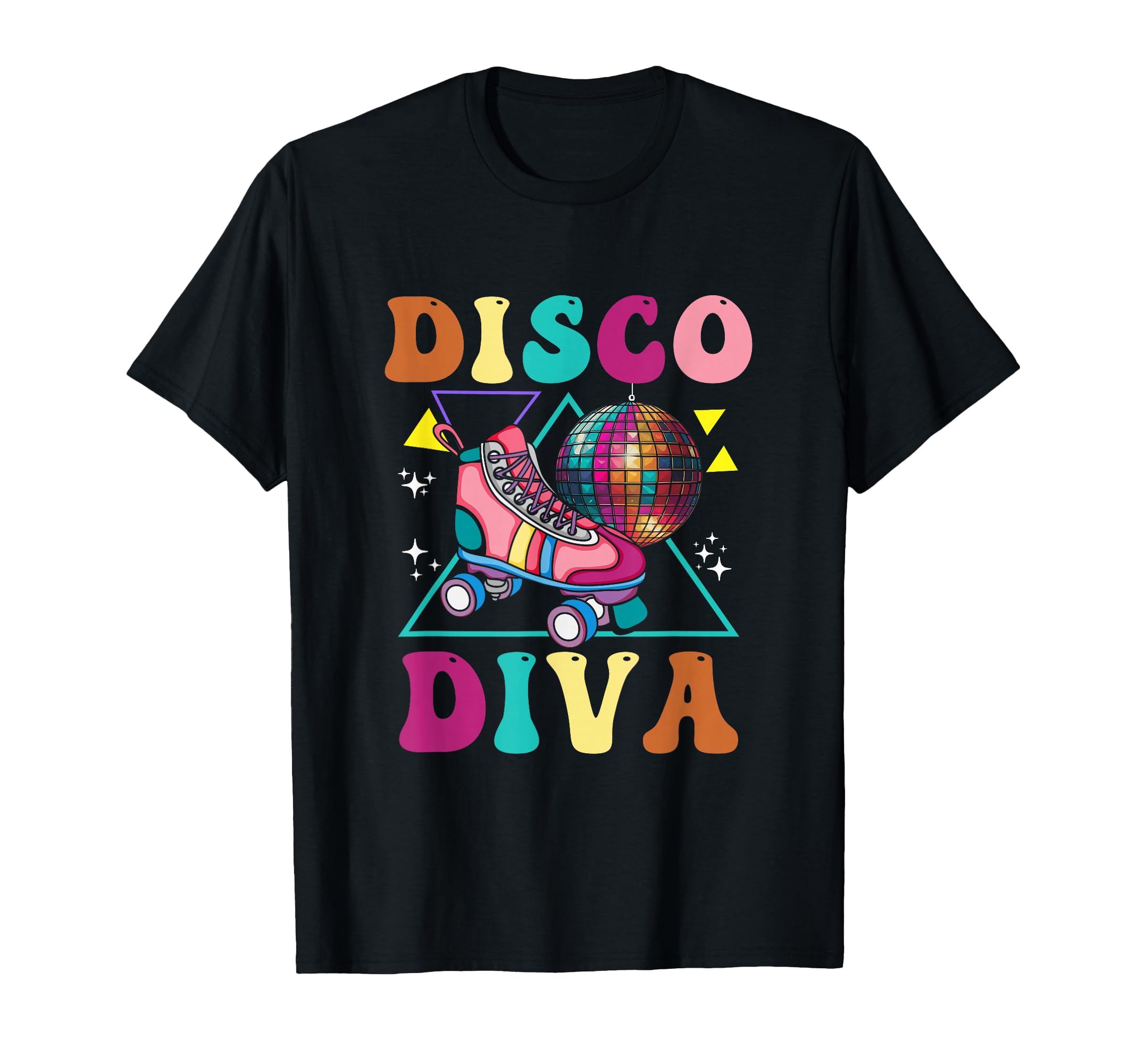 Roller Skating Disco Diva Skate 70S T-Shirt - Streetwear Style Men Women - T-Shirt, Sweatshirt, Hoodie