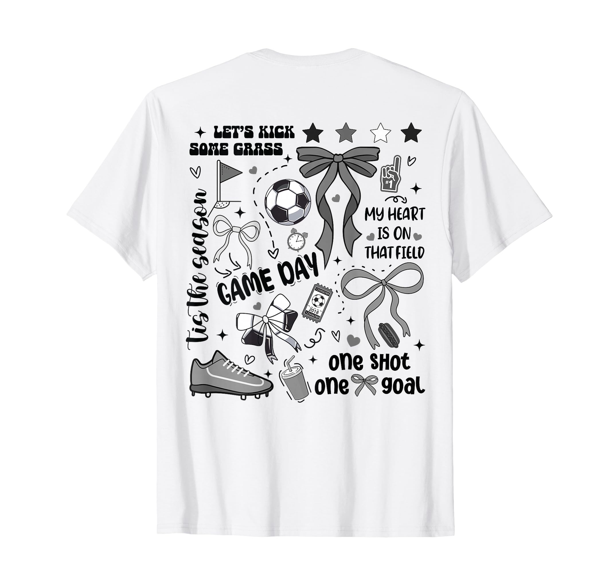 Soccer Streetwear Preppy Soccer T-Shirt - Casual Everyday Wear Men Women - T-Shirt, Sweatshirt, Hoodie