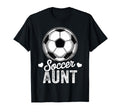 Funny Soccer Aunt Mothers Day T-Shirt - Trendy Graphic Unisex - T-Shirt, Sweatshirt, Hoodie