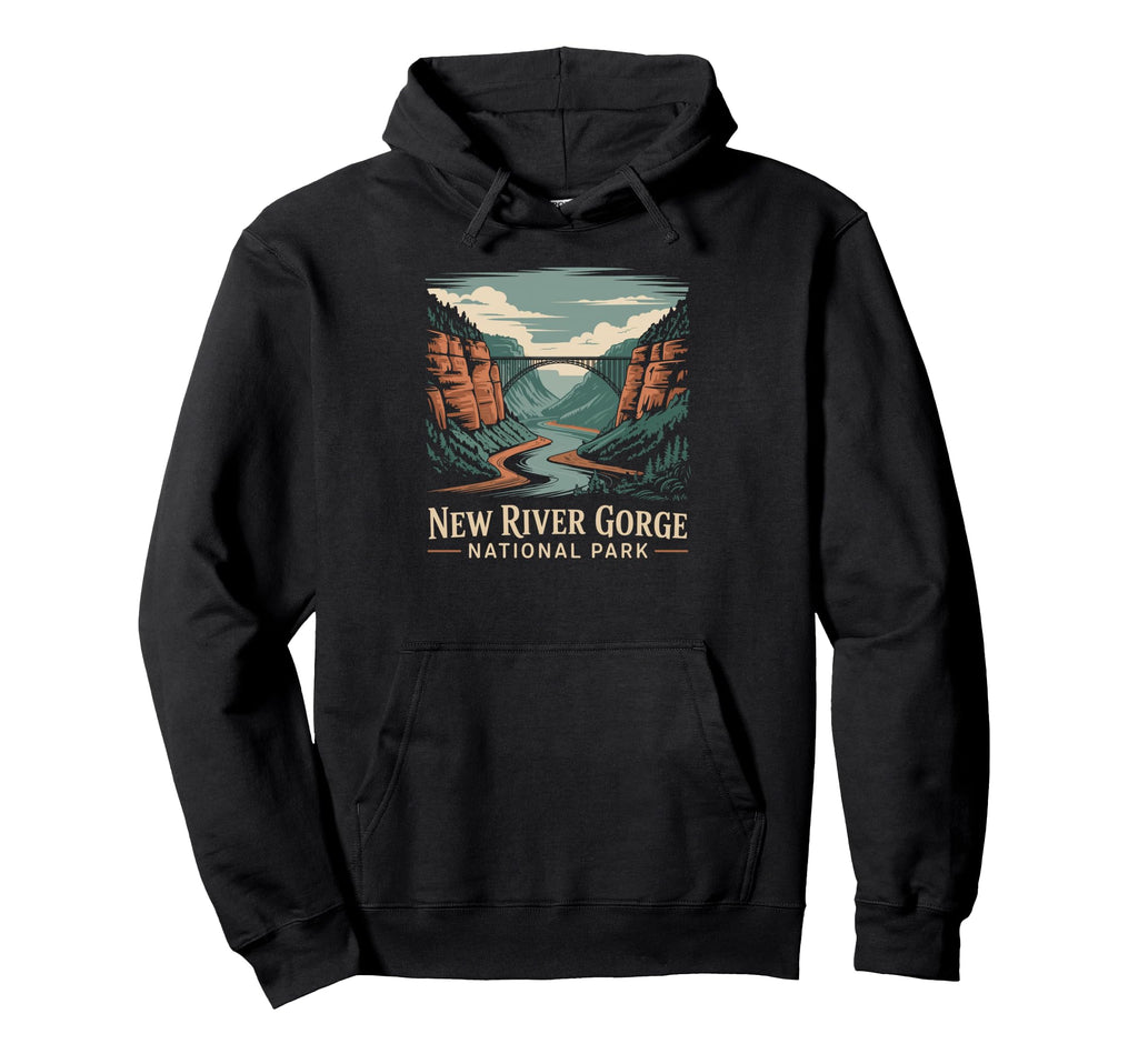 New River Gorge National Park Hoodie - Casual Everyday Wear Men Women - T-Shirt, Sweatshirt, Hoodie