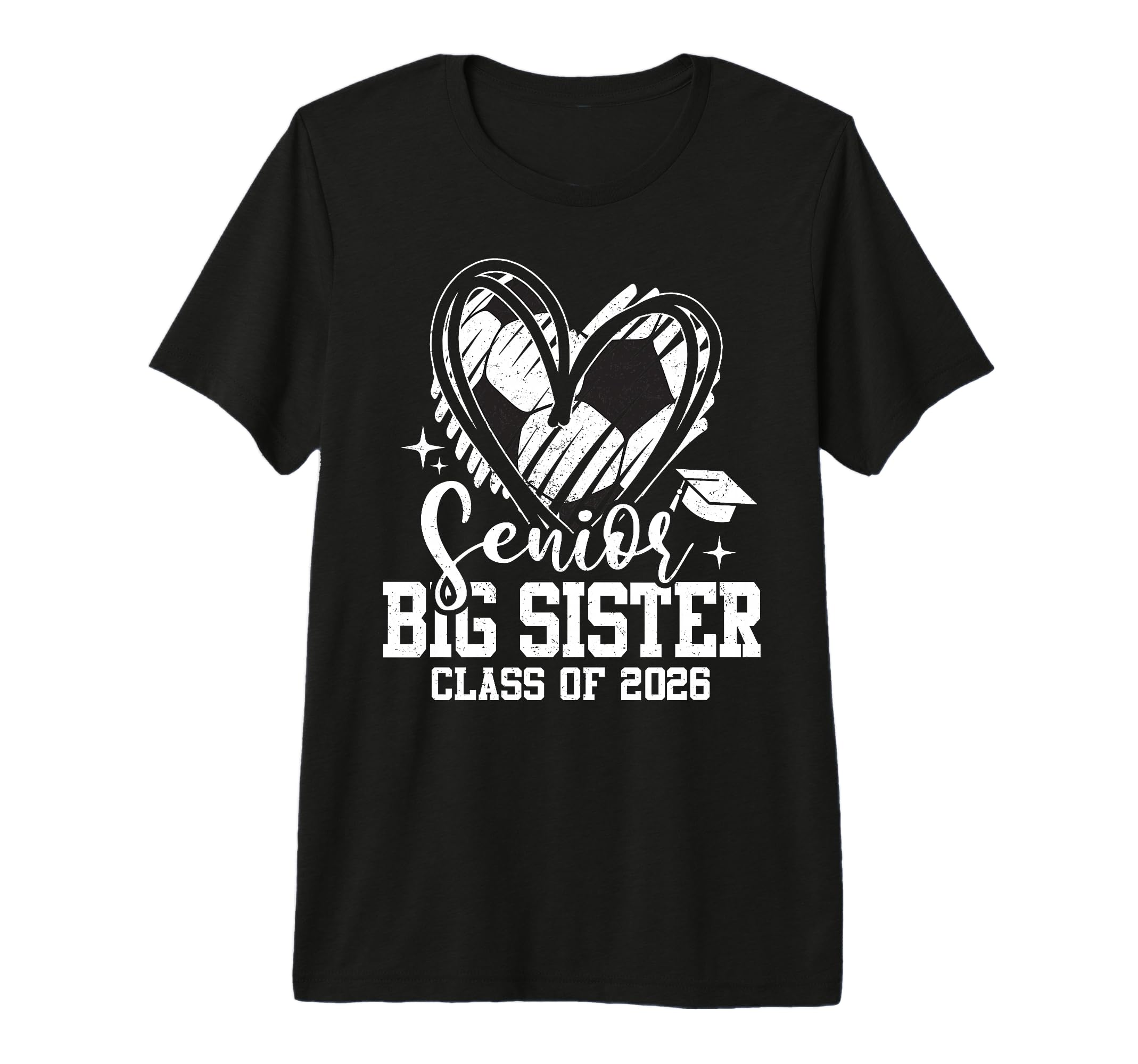 Senior Big Sister Class 2026 Soccer T-Shirt - Minimalist Print Unisex - T-Shirt, Sweatshirt, Hoodie